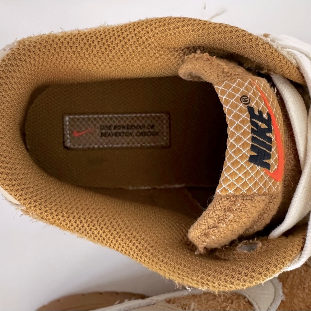 Nike Dunk Low Retro Waffle Wheat Coconut DS Sneaker size 10 women 8.5 Men’s - Picture 7 of 8